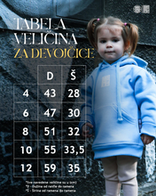 Dečiji duka "Ljubav mi je jedina" - beli logo